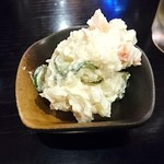 居酒屋つき - お通しのポテトサラダ