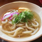 Hot Shop Takano - 「かけうどん」　この麺の食感さいこ～！