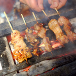 Nikomi Obanzai Ikedaya - 備長炭で焼き上げた串各種