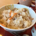 蓮根の里 はすの実 - 炊き込みご飯はお代わり可能です