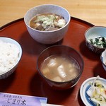 とまり木 - もつ煮定食