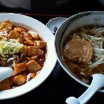 Shumi Ken - 110420群馬　秀味軒　醤油ラーメン＆マーボー丼