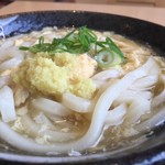 Hanamaru Udon Ikuno Katsuyamadori Ten - 生姜玉子あんかけうどん