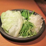 しゃぶしゃぶ温野菜 - 追加お野菜。