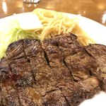 Marunouchi Lion - ステーキランチ(¥1100)
                      