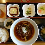 Sato - きのこあんかけ和風おろしハンバーグ御膳