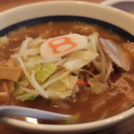 8 Ban Ramen Uke Ten - 野菜ラーメン(味噌)＆小炒飯セット¥885