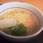 なか卯 - はいからうどん（小）