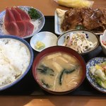 香取屋 - Ｗ定食 1000円