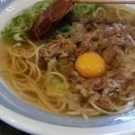 鳴門うどん - 2017/12/6 肉玉子そば594円