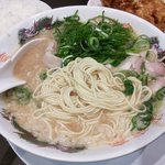 Rairai Tei Onoharaten - カラアゲ定食（こってりラーメン）