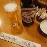 Tamaya - 瓶ビールは麒麟