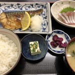 福魚食堂 - 塩さば定食700円