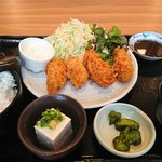 Sakanaya Dojo Kashiwa Tanaka Ten - ランチ カキフライ