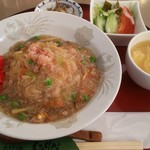 Restaurant Isaribi - あんかけ蟹チャーハン　750円