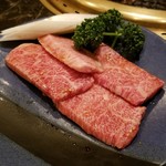 Kuroge Wagyu A4A5 Yakiniku Ariran Shinjuku Hon Ten - 上カルビ