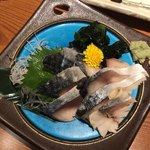 Sakanaya Dojo Rasupa Otagawa Ten - 〆鯖の刺身