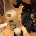 日本酒バル　Ｇｉｎ蔵 - 仙禽(栃木県)＂雪だるま＂にごり酒 5勺500円