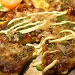 竹の子 - これが大阪の豚玉の味や！　月見焼きそばもめちゃうま！