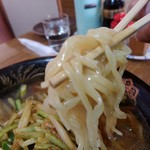 Geihin Kan - 【2018.1.13(土)】Ｂランチ(2.迎賓館ラーメン＋半炒飯)990円の麺