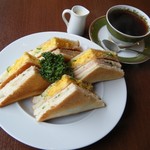 Cafe Soleil - ホットサンドセット@750