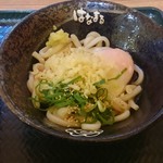 Hanamaru Udon Ario Fukaya Ten - 温玉ぶっかけうどん(温)・小