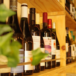 A wide variety of wines. We have a variety of items that are cheap and delicious.