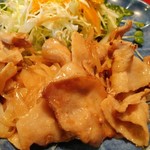 Wafu Restaurant Uokatsu - しょうが焼きアップ