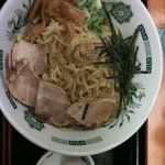 Hidakaya Kunitachi Minamiguchi Ten - ＊期間限定＊　汁無しラーメン　￥５４０　温玉付き