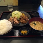 Kuro Daruma Kanoya Ten - だるま定食+ご飯大盛り