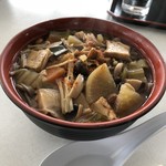 ムイカスノーリゾートセンターロッジ - 料理写真:きのこそば