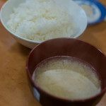 つか家 - 未醤湯（みそしる）に米飯（こめのいひ）