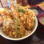 Teuchi Soba Nagomi - 天丼(1,080円)