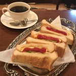 純喫茶 スワン - たまごトーストとコーヒー