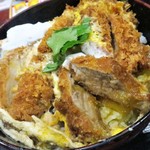 夢庵  - かつ丼かつW