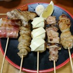 Yakitori Izakaya Sanmonsen - ６本盛り