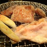 Fugu Tenjin Soemon Nanba Ten - 焼きふぐ　焼いてる途中