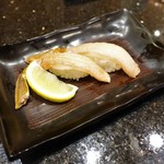 Nigiri Chojiro Tondabayashi Ten - ずわい蟹にぎり　￥594