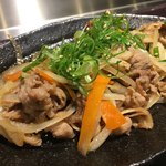 Sumibi Yakiniku Rishin - 野菜が豊富なメニューでしたねー