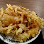 Marugame Seimen Katepuri Shin Sapporo Ten - 天丼。