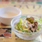 maya - 【ランチ Bセット＠税込945円】サラダ＆デザート