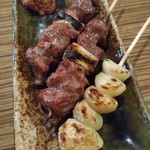 鶏っきー - カシラ・にんにく