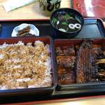 Unagi no Shimomura - うな重 上(鰻一尾、きも焼付) 4,266円