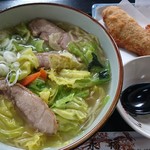 永福 - 軍鶏ラーメン1180円