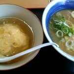 Gyoza no Osho Ookawa Enokitsu Ten - ラーメン天津飯セット♪