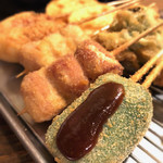 Hanamaru Kushikatsu Seisakujo Omiya Ten - オール80円の串カツ