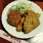 Izakaya Ojaru Tei - 揚げ物5点盛り‼️