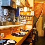 Kitahorie Sushi Kyuu - 店内①