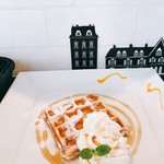 CAFE＆WAFFLE Blauw - 