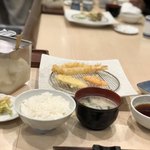 Maguro to Tempura Teishoku Ginpachi - 